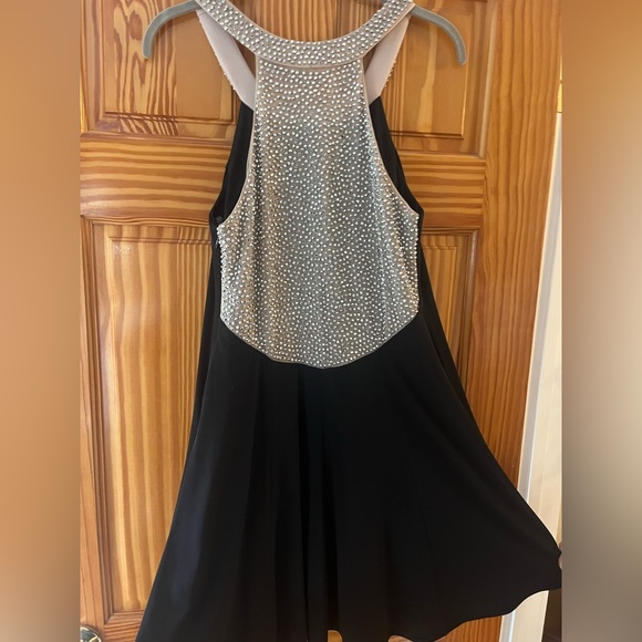 Beaded A line Dress - Picture 1 of 4